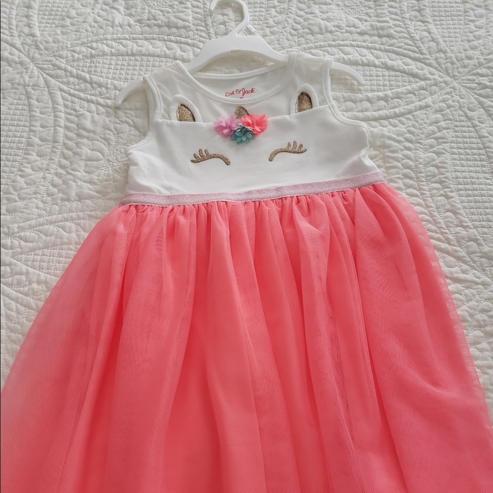 Toddler Girl Unicorn Dress